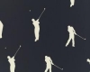Golfer beige dunkelblau